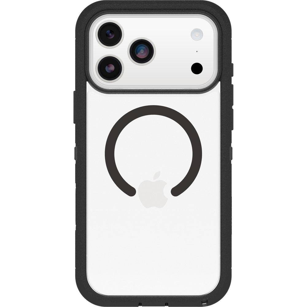 otterbox defender xt case for iphone 17 pro max black camera button