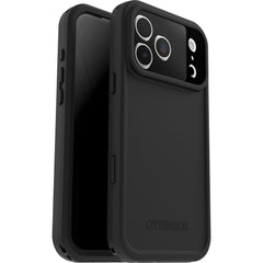 otterbox fre case for iphone 17 pro max black front view