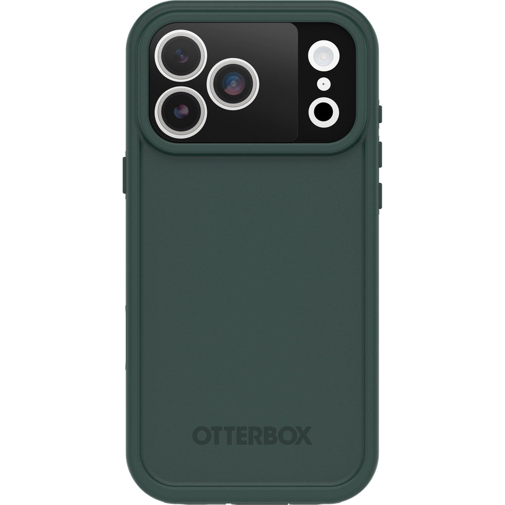 otterbox fre case for iphone 17 pro max green side profile