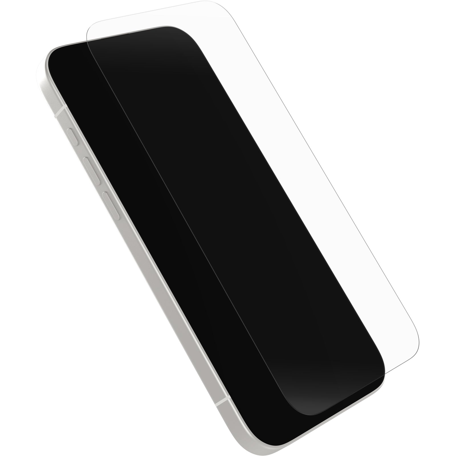 otterbox screen protector for iphone 17 pro max tempered glass front view