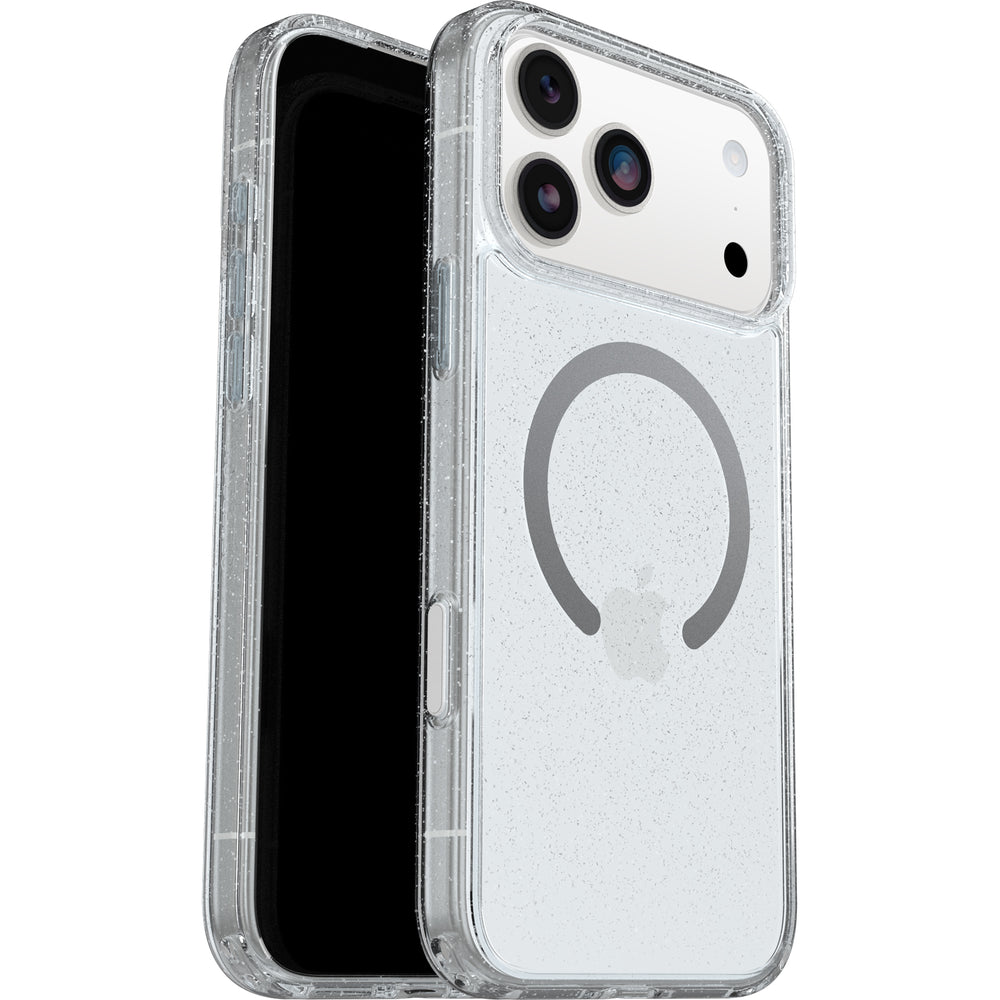 otterbox symmetry case for iphone 17 pro max stardust front view