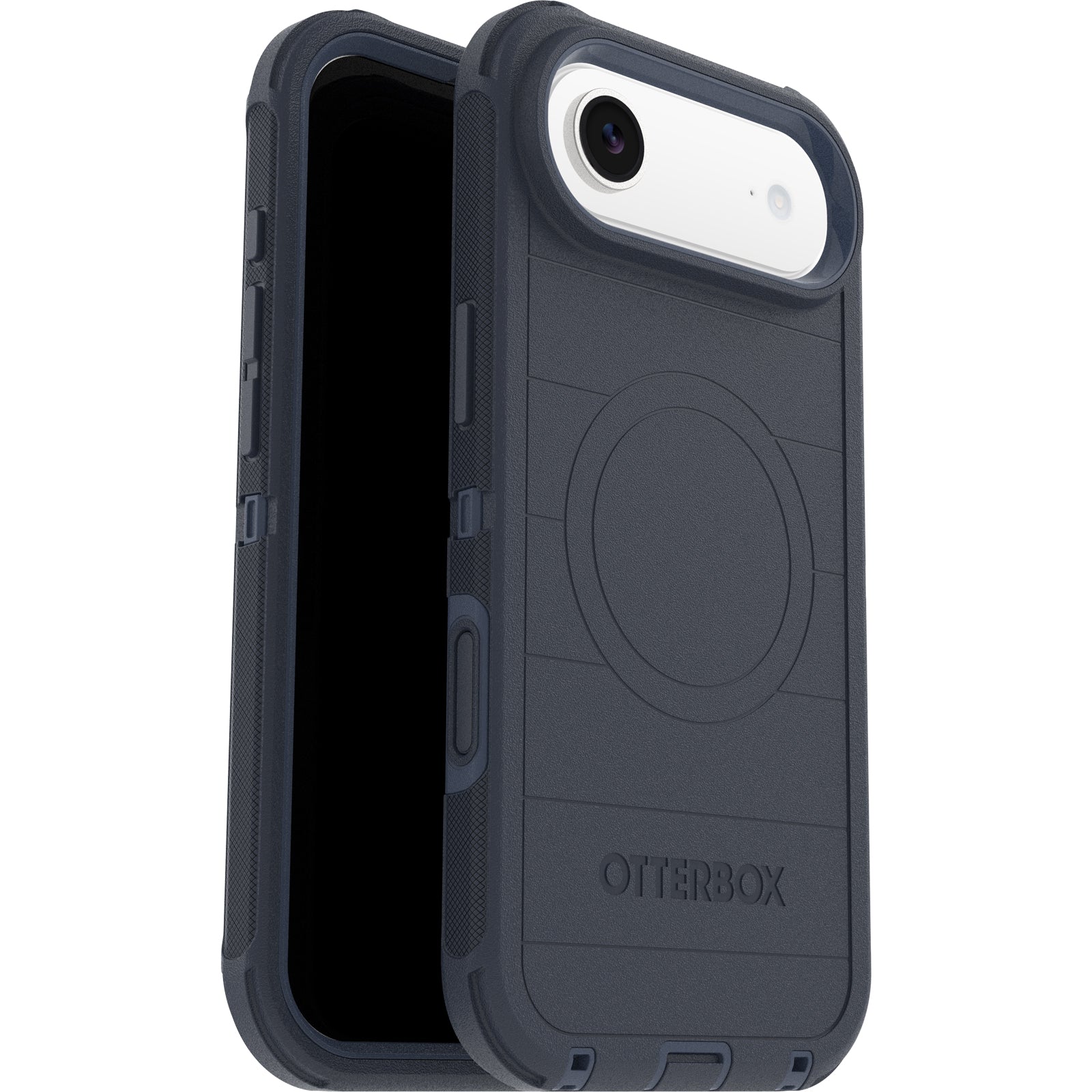 otterbox defender case for iphone 17 air blue front view