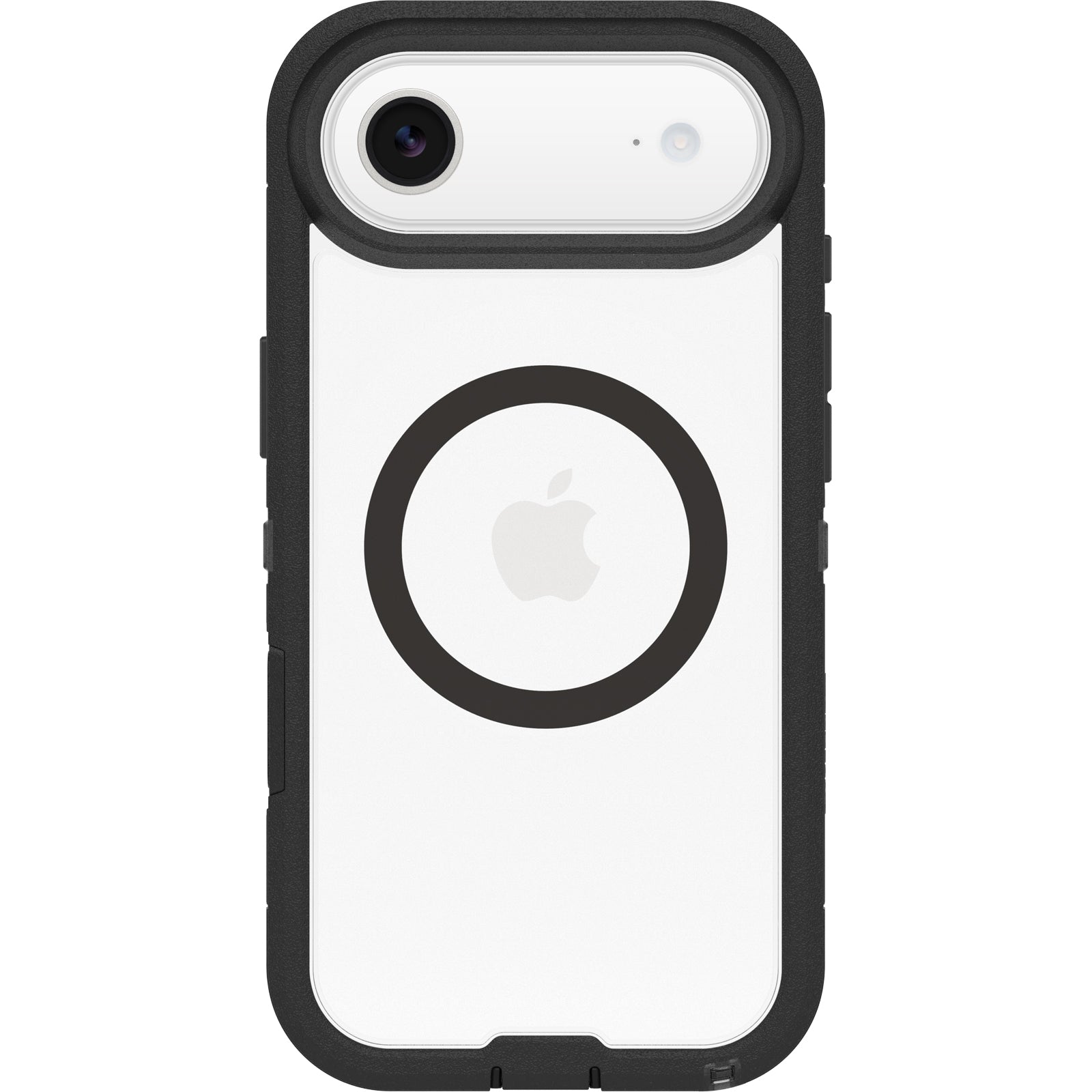otterbox defender case for iphone 17 air black multi-layer bumper