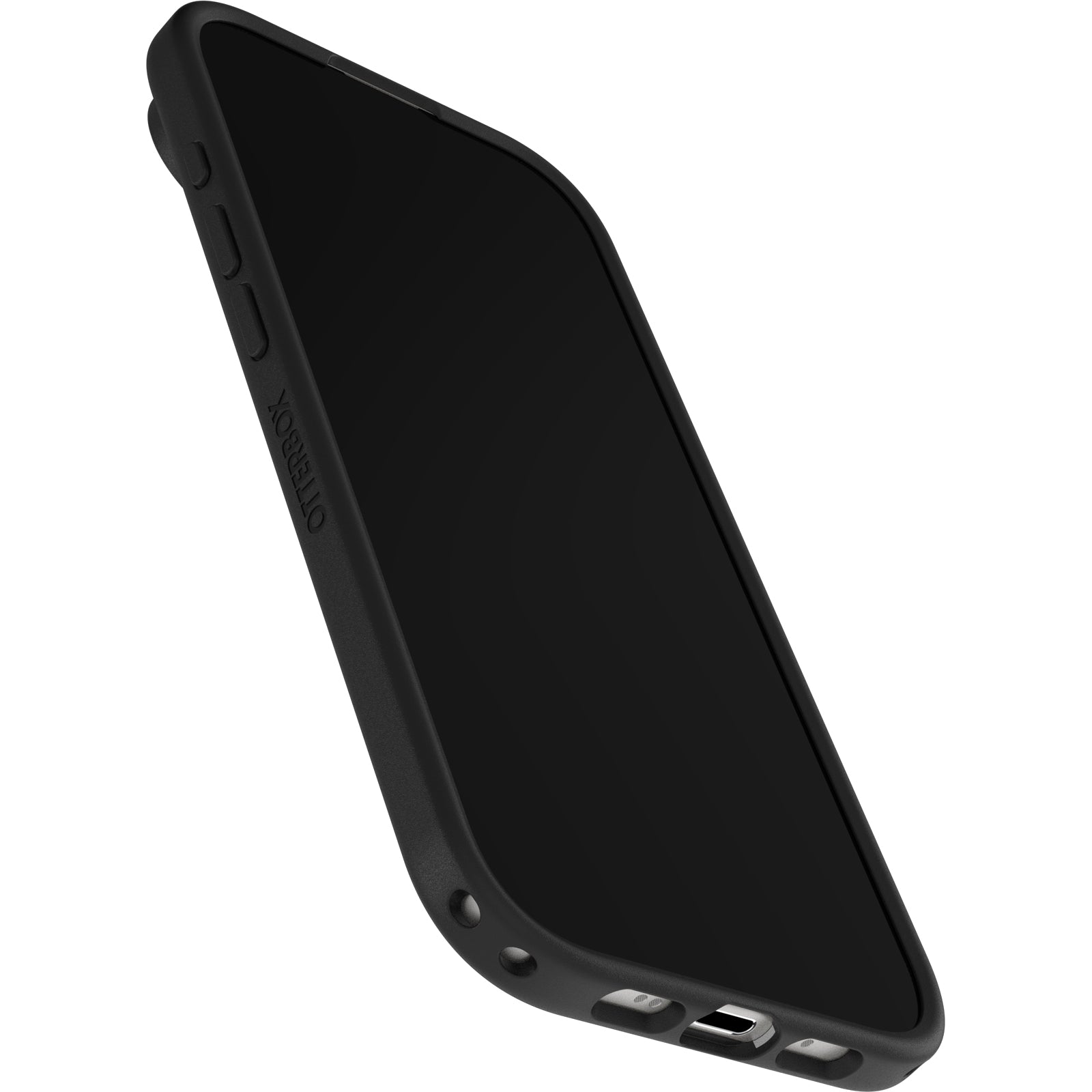 otterbox symmetry case for iphone 17 air black corner bumper