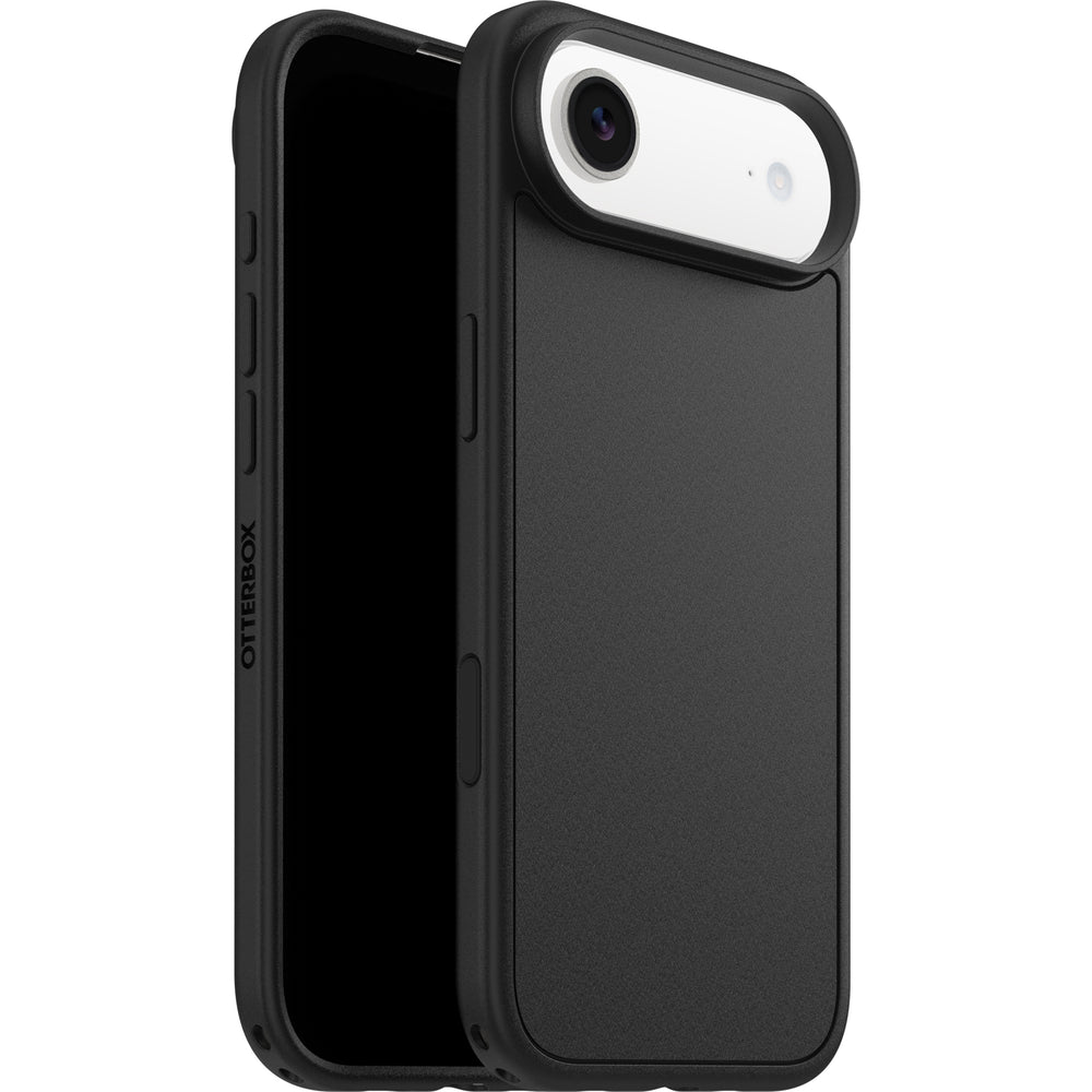 otterbox symmetry case for iphone 17 air black sleek front view