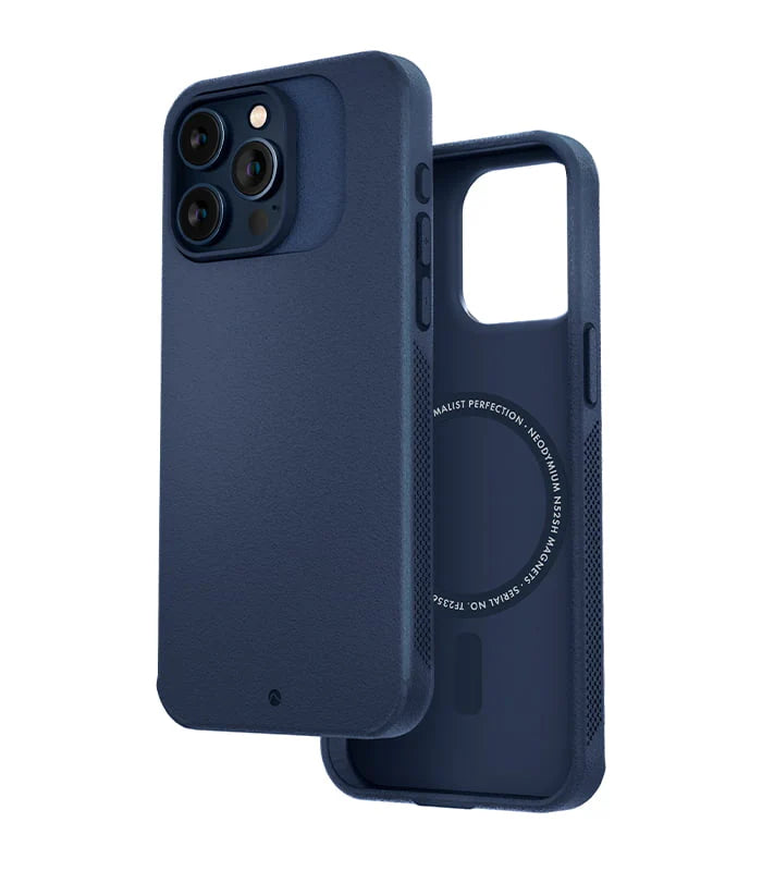 Caudabe Sheath Slim Protective Case with MagSafe iPhone 15 Pro Max 6.7 - Blue