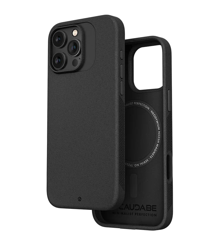 Caudabe Synthesis Slim Protective Case MagSafe iPhone 16 Pro Max 6.9 - Black