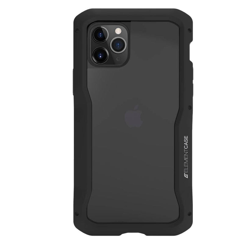 Element Case Vapor-S Protective Bumper Case iPhone 11 Pro Graphite - BONUS Screen Protector