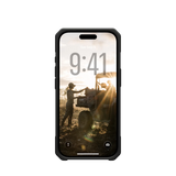 uag monarch case for iphone 17 pro green back protection