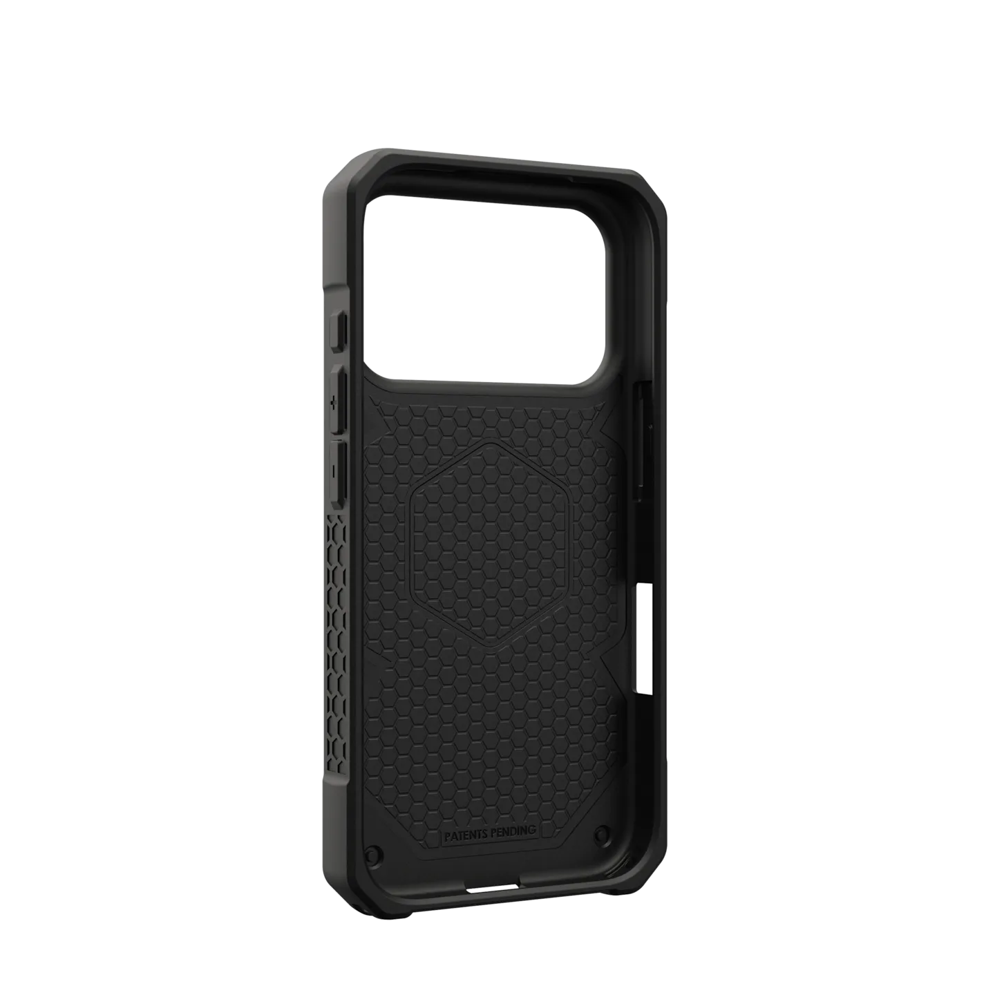 uag monarch case for iphone 17 pro black corner bumper