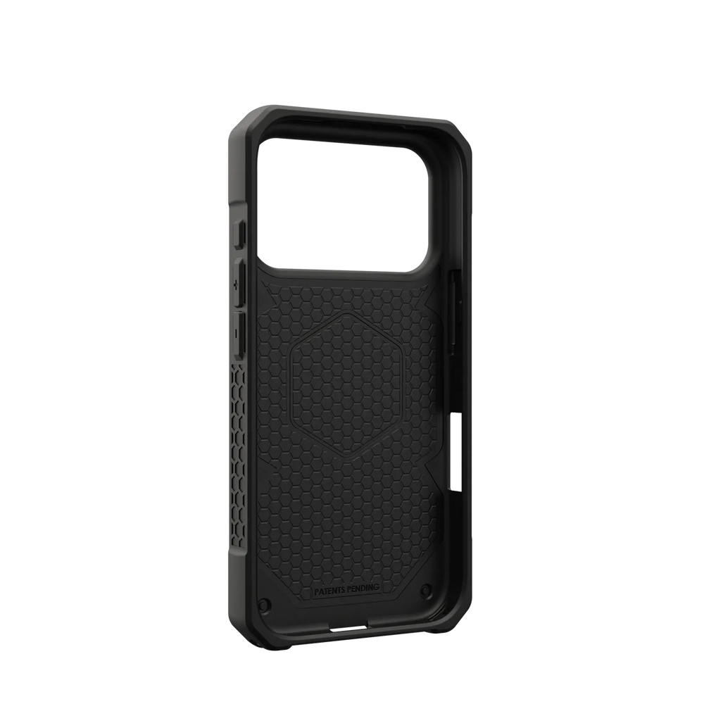 uag monarch case for iphone 17 pro max green corner bumper