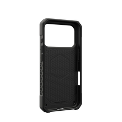 uag monarch case for iphone 17 pro black corner bumper