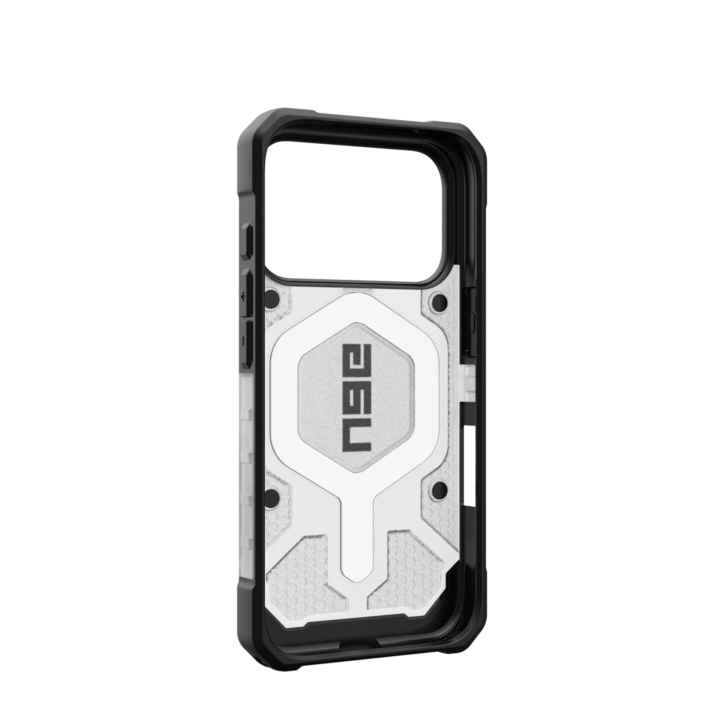 uag pathfinder case for iphone 17 pro clear corner bumper