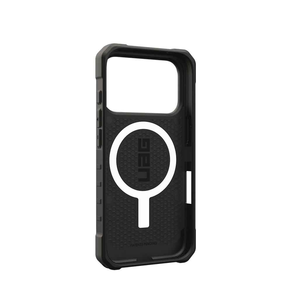 uag pathfinder case for iphone 17 pro black corner bumper