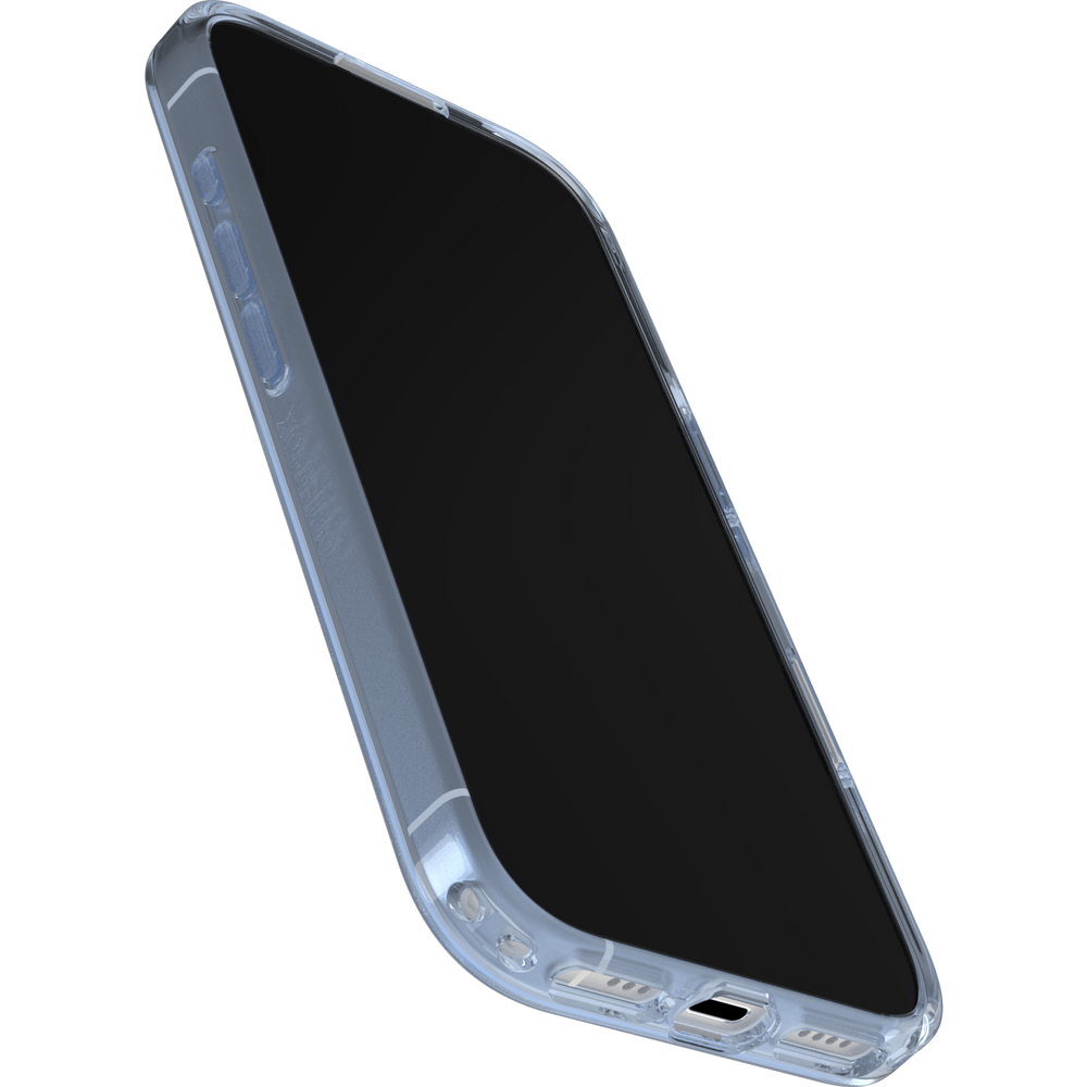 otterbox symmetry case for iphone 17 standard blue corner bumper