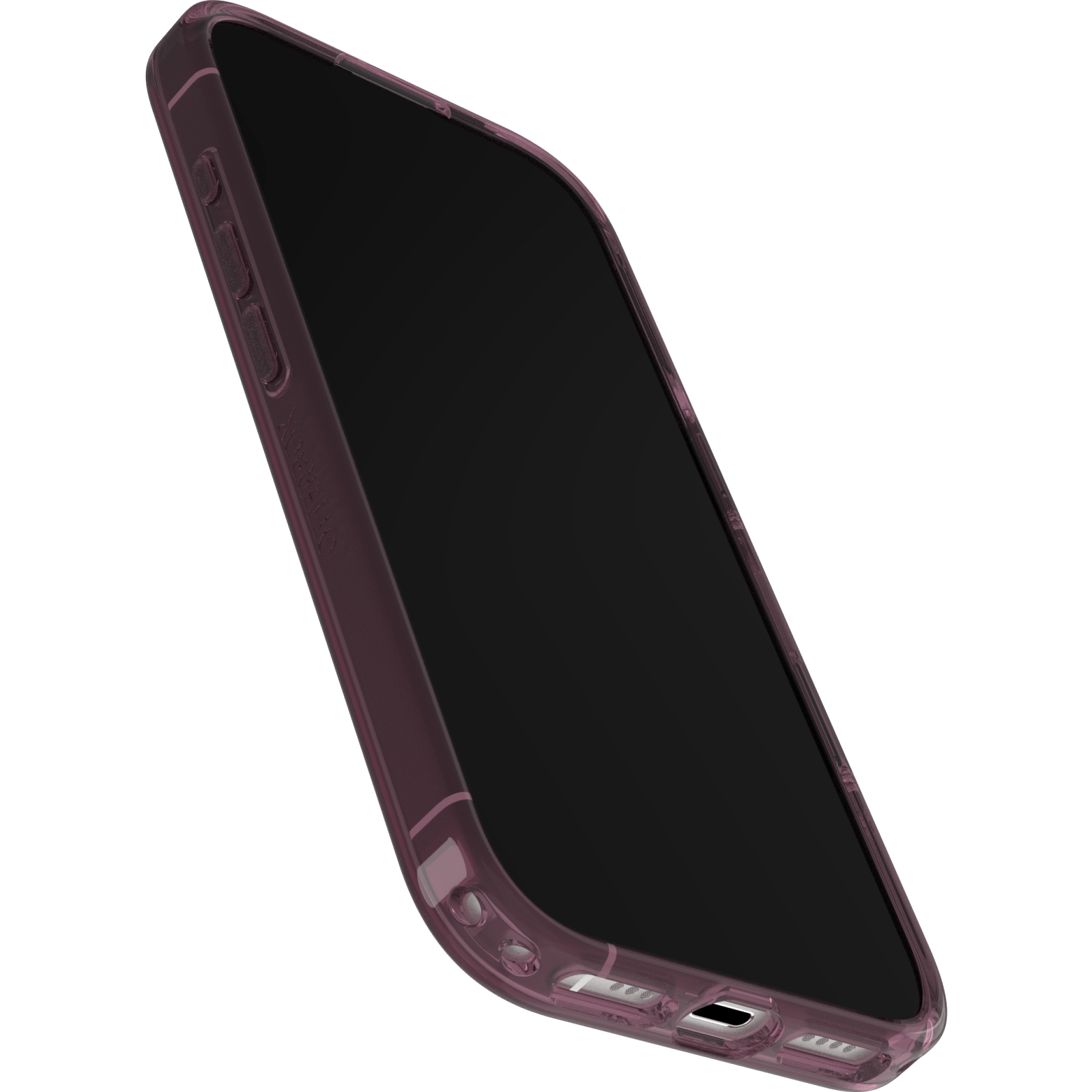 otterbox symmetry case for iphone 17 standard pink side profile