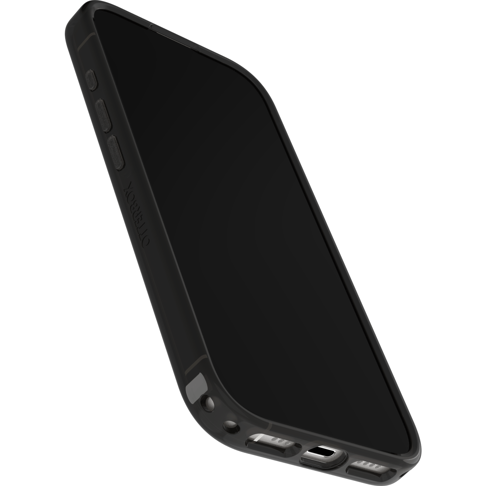 otterbox symmetry case for iphone 17 standard black side profile