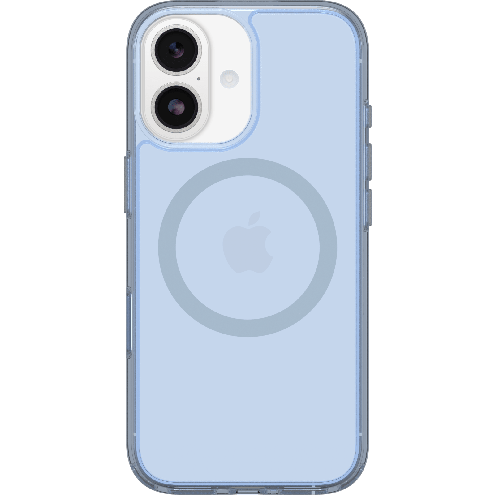 otterbox symmetry case for iphone 17 standard blue side profile
