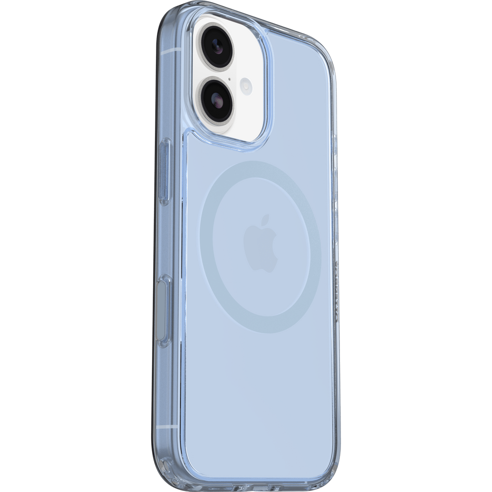 otterbox symmetry case for iphone 17 standard blue back protection
