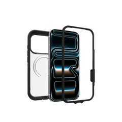 OtterBox Defender Pro XT Clear Case for iPhone 18 Pro Max 6.9 - Clear/Black
