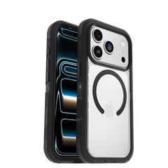 OtterBox Defender Pro XT Clear Case for iPhone 18 Pro Max 6.9 - Clear/Black