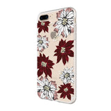 Incipio Design Series Case iPhone SE 3rd / SE 2nd / 8 / 7 / 6 - Poinsettia Clear