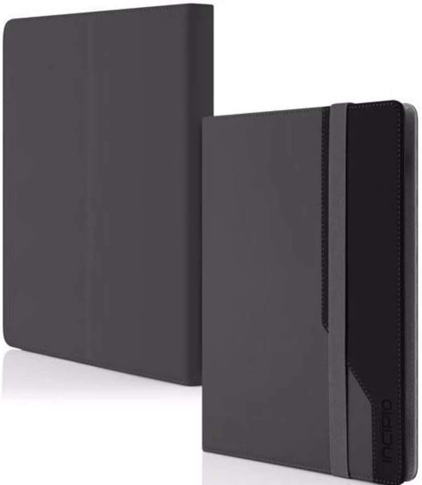 Incipio Invert Universal Reversible Folio for 10" tablets - Black Grey