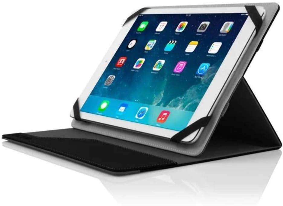 Incipio Invert Universal Reversible Folio for 10" tablets - Black Grey