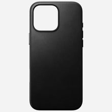 Load image into Gallery viewer, Nomad Traditional Premium Leather Case iPhone 16 Pro 6.3 - Black