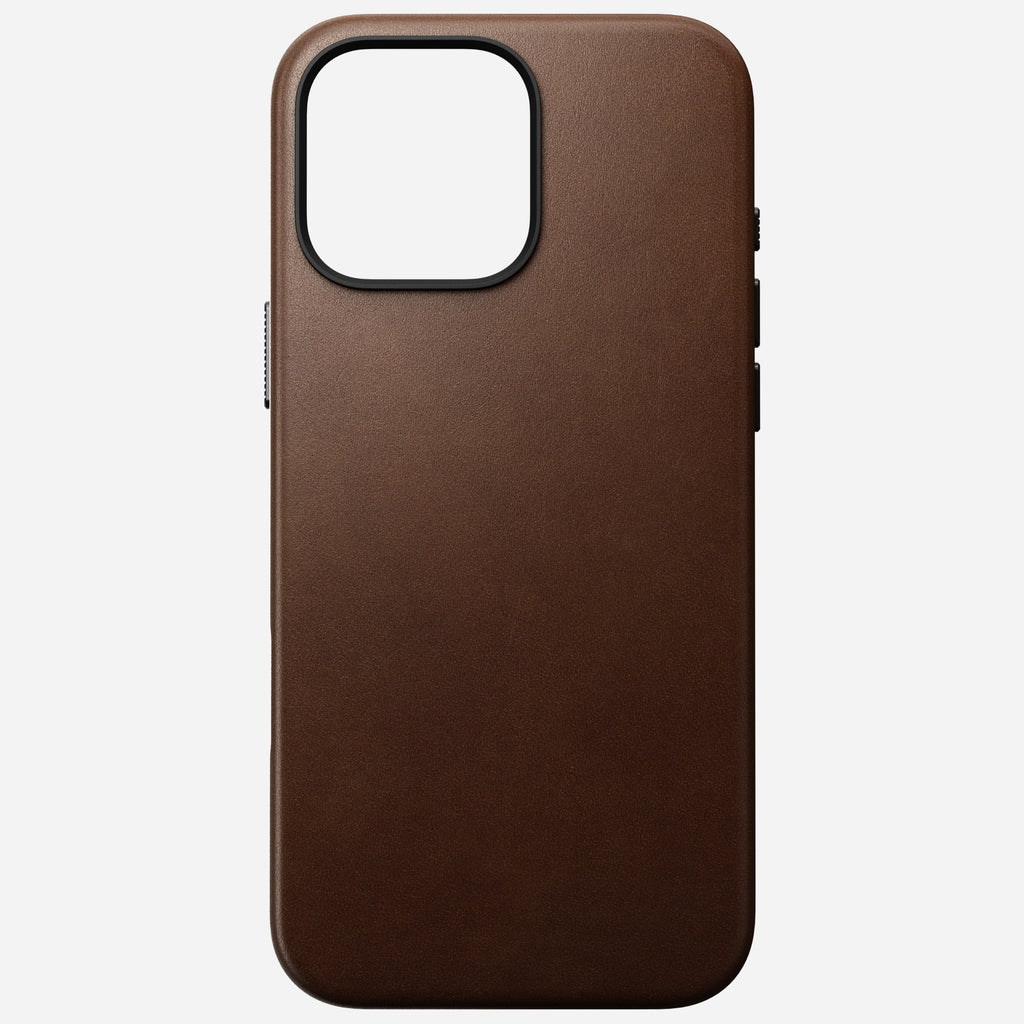 Nomad Traditional Premium Leather Case iPhone 16 Pro Max 6.9 - Brown