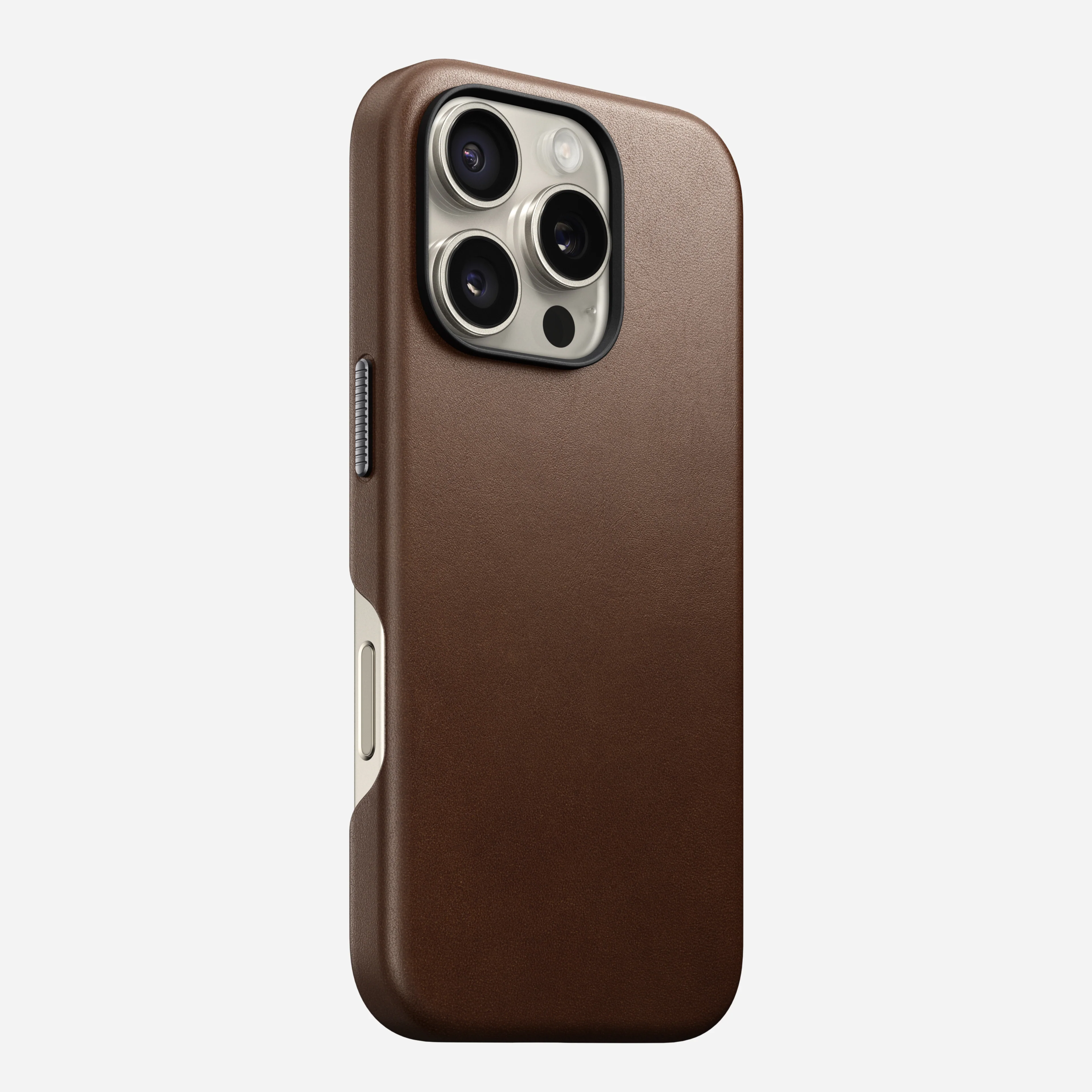 Nomad Traditional Horween Leather Case iPhone 16 Pro 6.3 - Brown