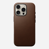 Nomad Traditional Horween Leather Case iPhone 16 Pro 6.3 - Brown