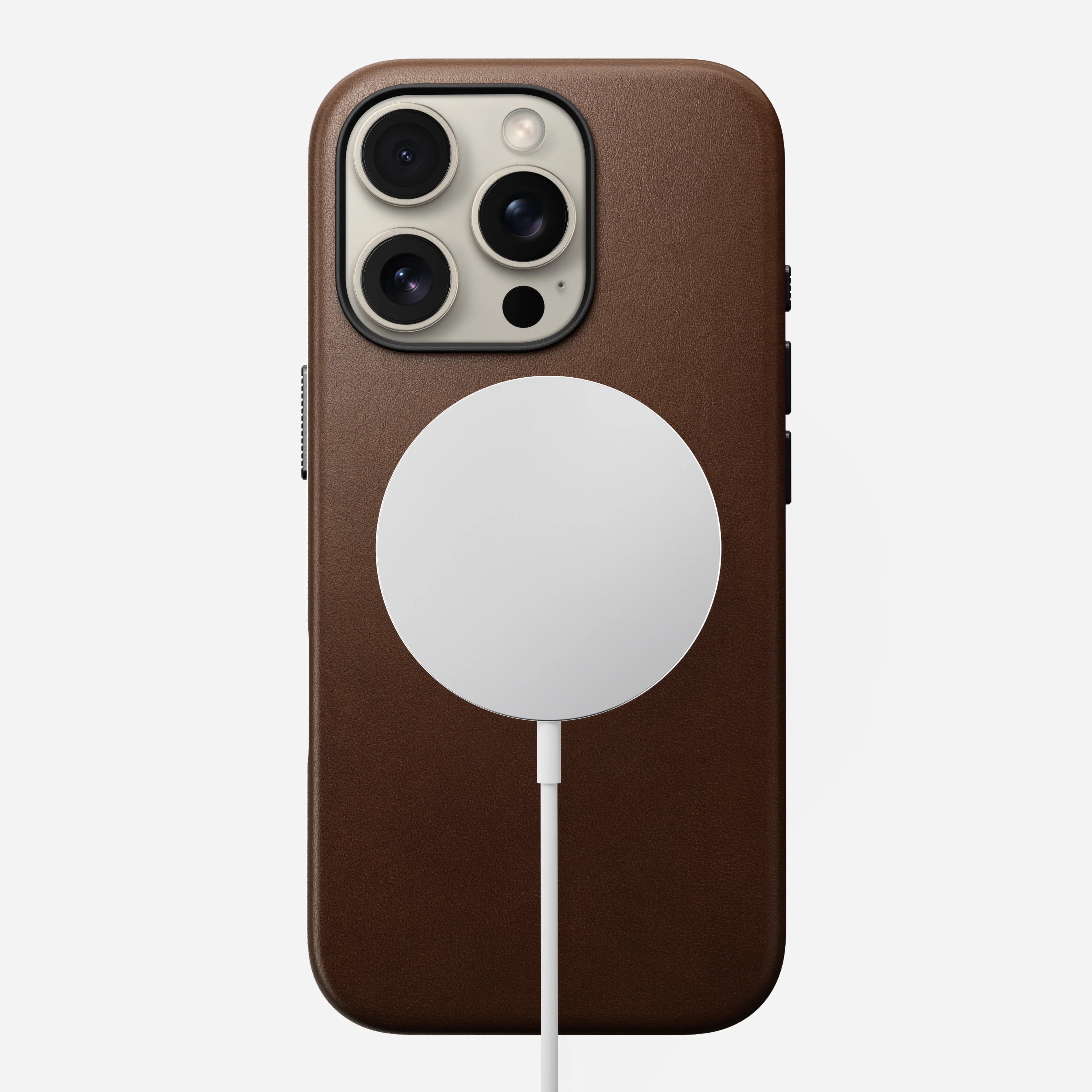 Nomad Traditional Horween Leather Case iPhone 16 Pro 6.3 - Brown