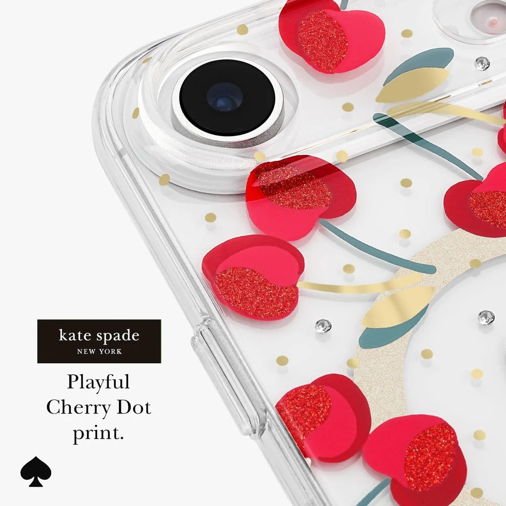 kate spade kate spade case for iphone 17 air clear back pattern design