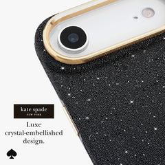 kate spade kate spade case for iphone 17 air black side profile