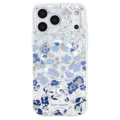 kate spade kate spade case for iphone 17 pro blue front view