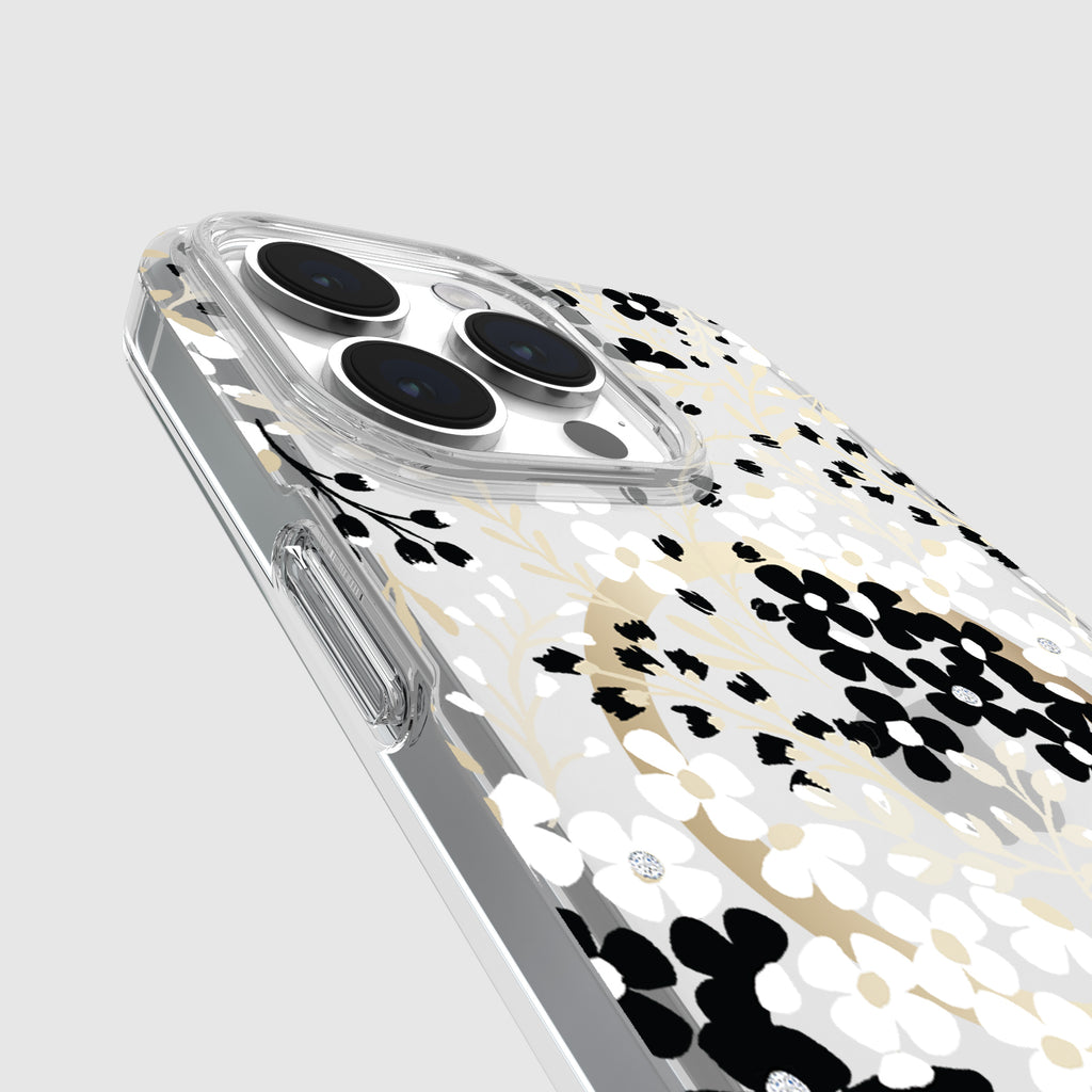 Kate Spade Tortoise MagSafe Case iPhone 15 / 14 / 13 Standard 6.1 inch - Multi Floral
