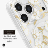 kate spade kate spade case for iphone 17 pro clear in-hand photo