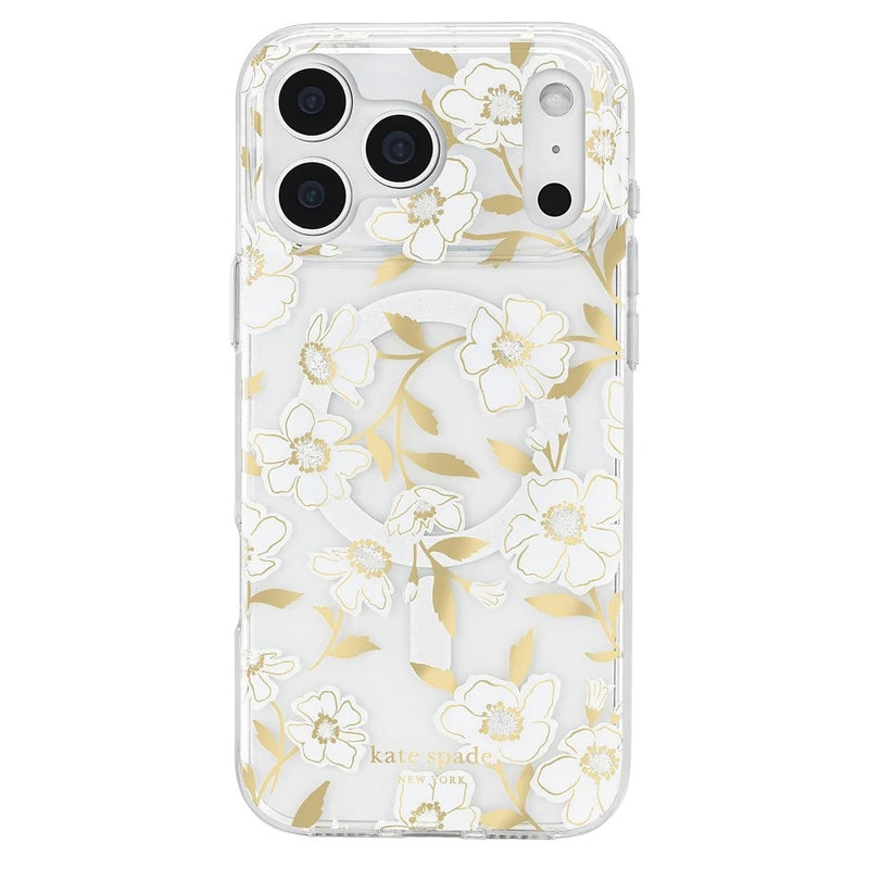 kate spade kate spade case for iphone 17 pro clear front view