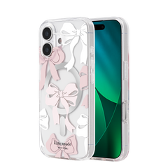 kate spade kate spade case for iphone 17 standard clear front view