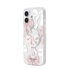 kate spade kate spade case for iphone 17 standard clear back pattern design