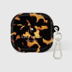 Kate Spade Tortoise with Gold Clip for AirPods 4