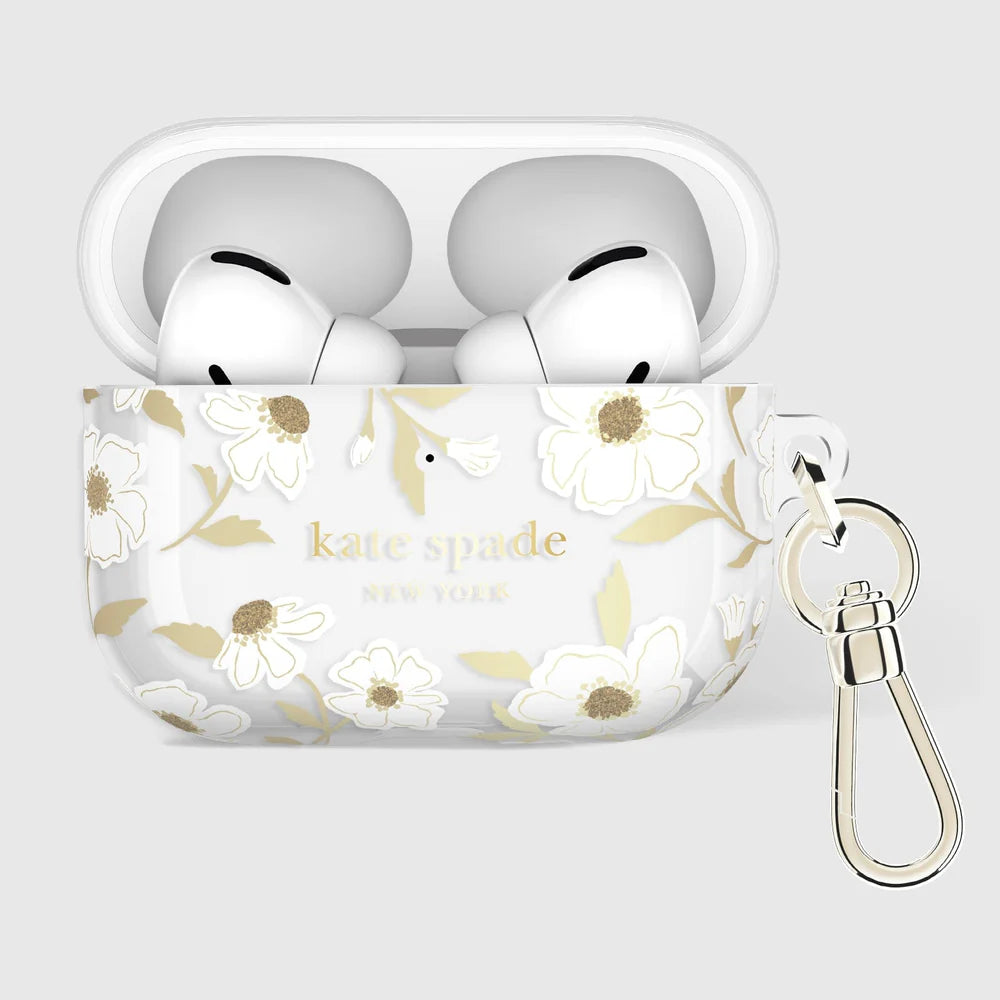 Kate Spade Sunshine Floral with Gold Clip for AirPod Pro 3