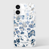 Kate Spade Flowerbed Blue MagSafe Case for iPhone 16 Plus Clear / Blue