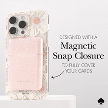 Load image into Gallery viewer, Kate Spade New York MagSafe Flip Wallet - Sparkle Pink