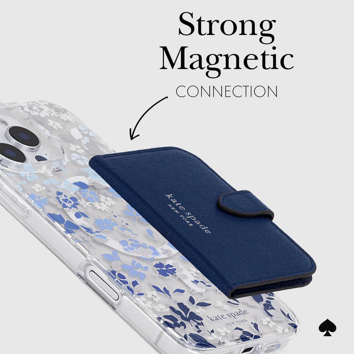 Kate Spade Morgan Magnetic Wallet for MagSafe - Navy