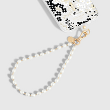 Load image into Gallery viewer, Kate Spade Phone Charm Wrist Strap - Sea Pearl