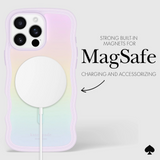 Kate Spade Wave MagSafe Case for iPhone 16 Pro Max Opal Iridescent