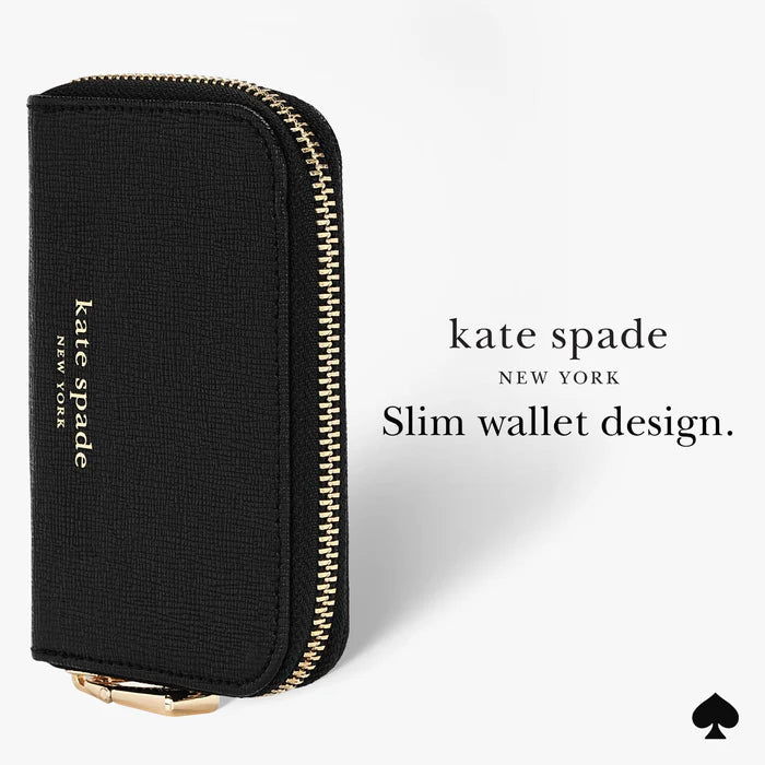 Kate Spade Devin Zip Magnetic Wallet for MagSafe - Black