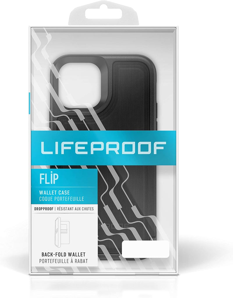 LifeProof Flip Wallet Case for IPhone 11 Pro 5.8 inch Screen (NON WATERPROOF)- Black